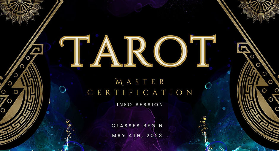 Tarot Master Certification Info session